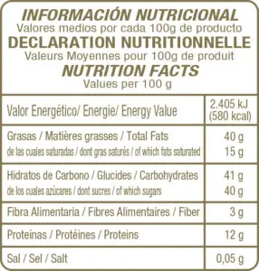 Turron choco almendra 150 grm - obrazek 2